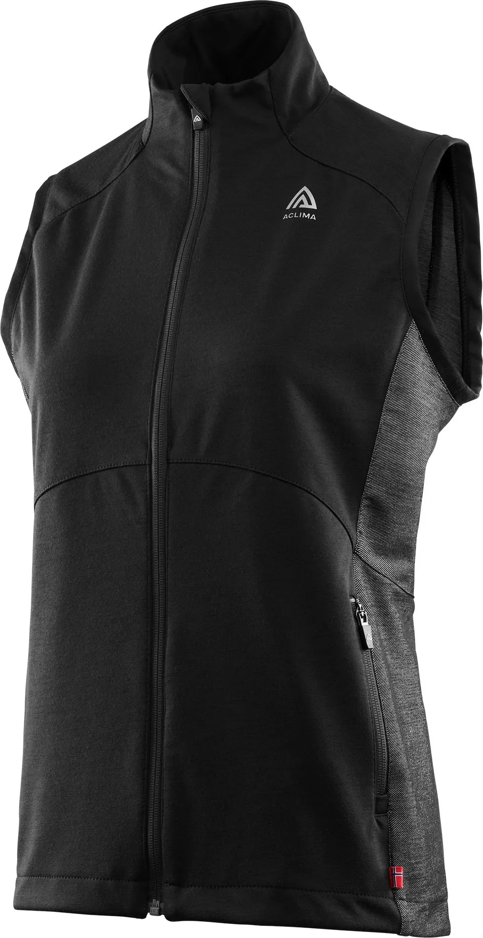 Aclima FlexWool Sports Vest Woman Jet Black | Buy Aclima FlexWool Sports Vest Woman Jet Black here | Outnorth