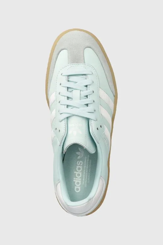 adidas Originals sneakers Sambae turquoise color ID0435