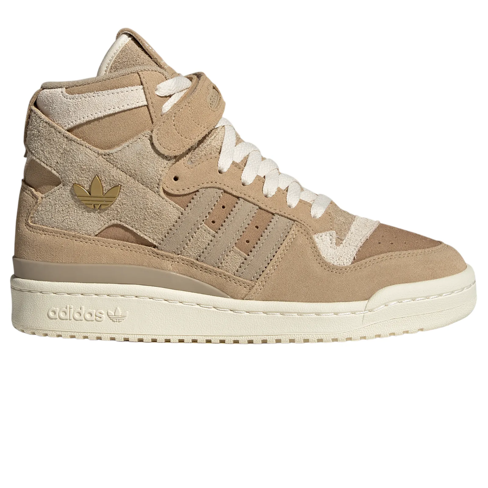 adidas Originals Womens Forum 84 Hi Shoes - Beige Tone