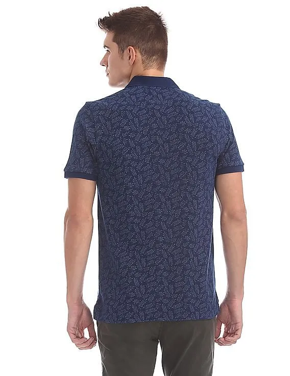 Aeropostale Regular Fit Printed Polo Shirt