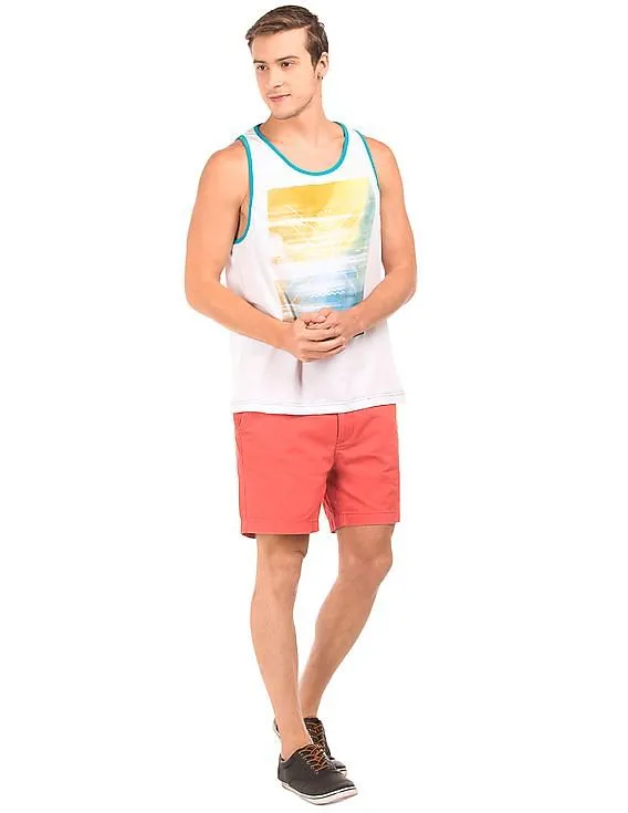 Aeropostale Regular Fit Printed Tank