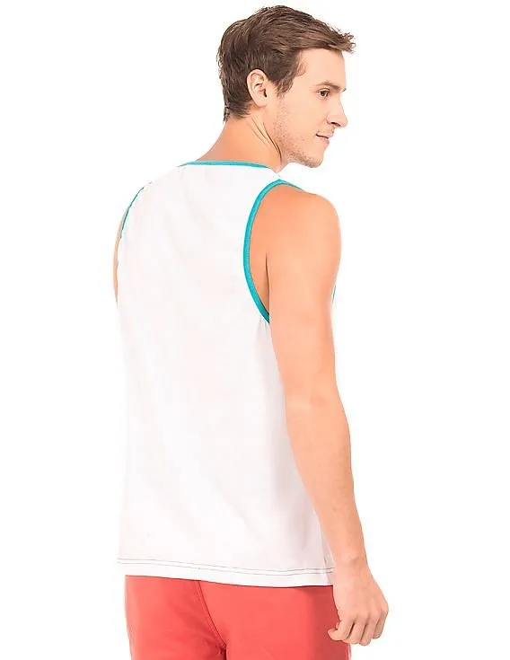 Aeropostale Regular Fit Printed Tank