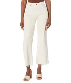 AG Jeans Saige Wide Leg Crop in Dried Spring