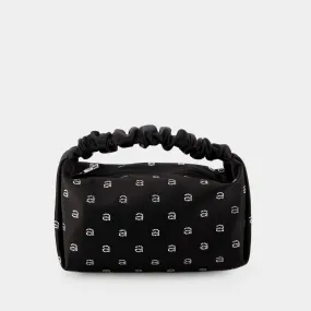 Alexander Wang  Scrunchie Mini  Handbag - Alexander Wang -  Black - Synthetic