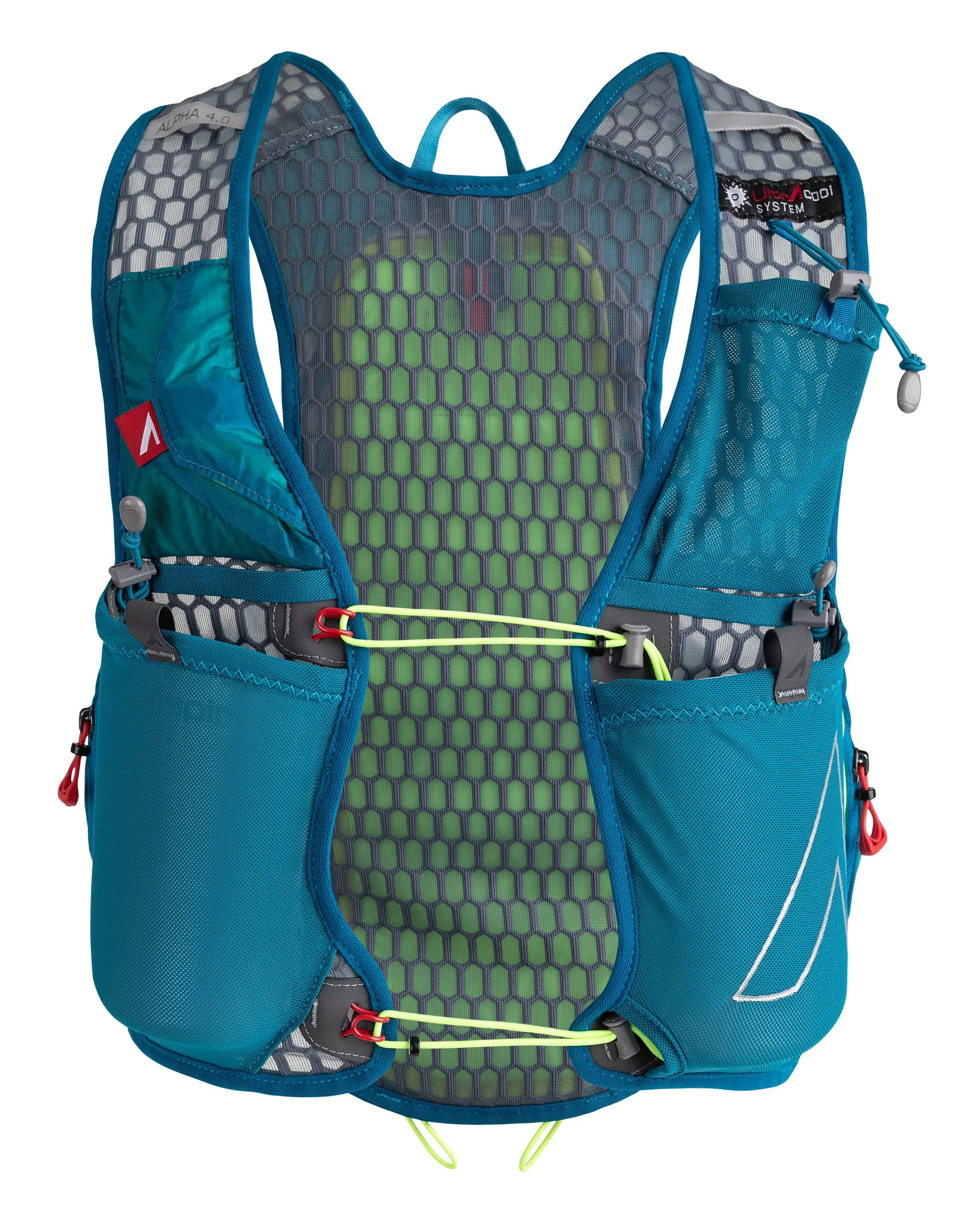 Alpha 4.0 Race Vest (Emerald Blue/Lime)