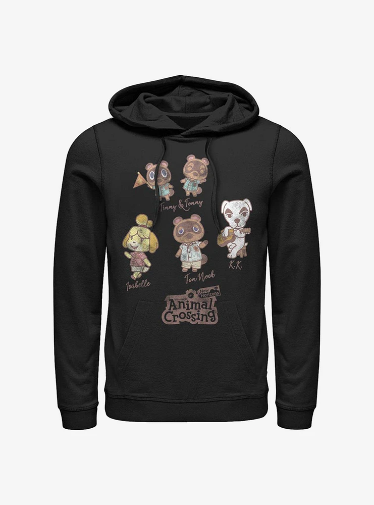 Animal Crossing Character Textbook Hoodie