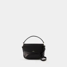 A.P.C.  Sarah Mini Shoulder Bag - A.P.C. - Leather - Black