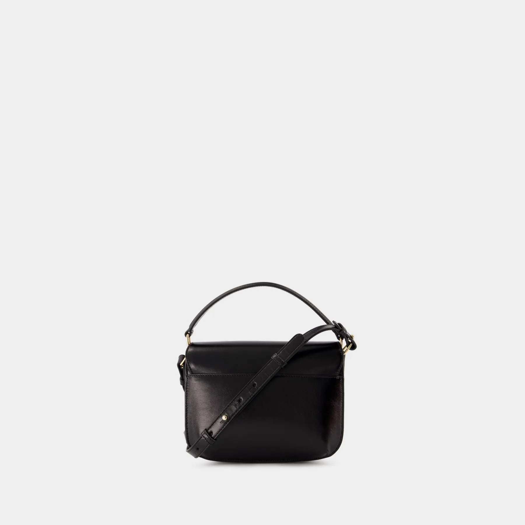 A.P.C.  Sarah Mini Shoulder Bag - A.P.C. - Leather - Black