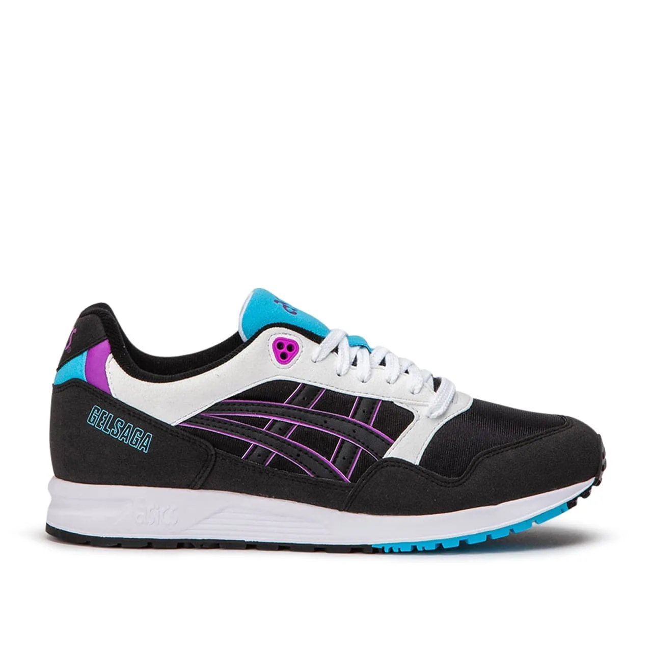 Asics Gel Saga (Black / Blue)