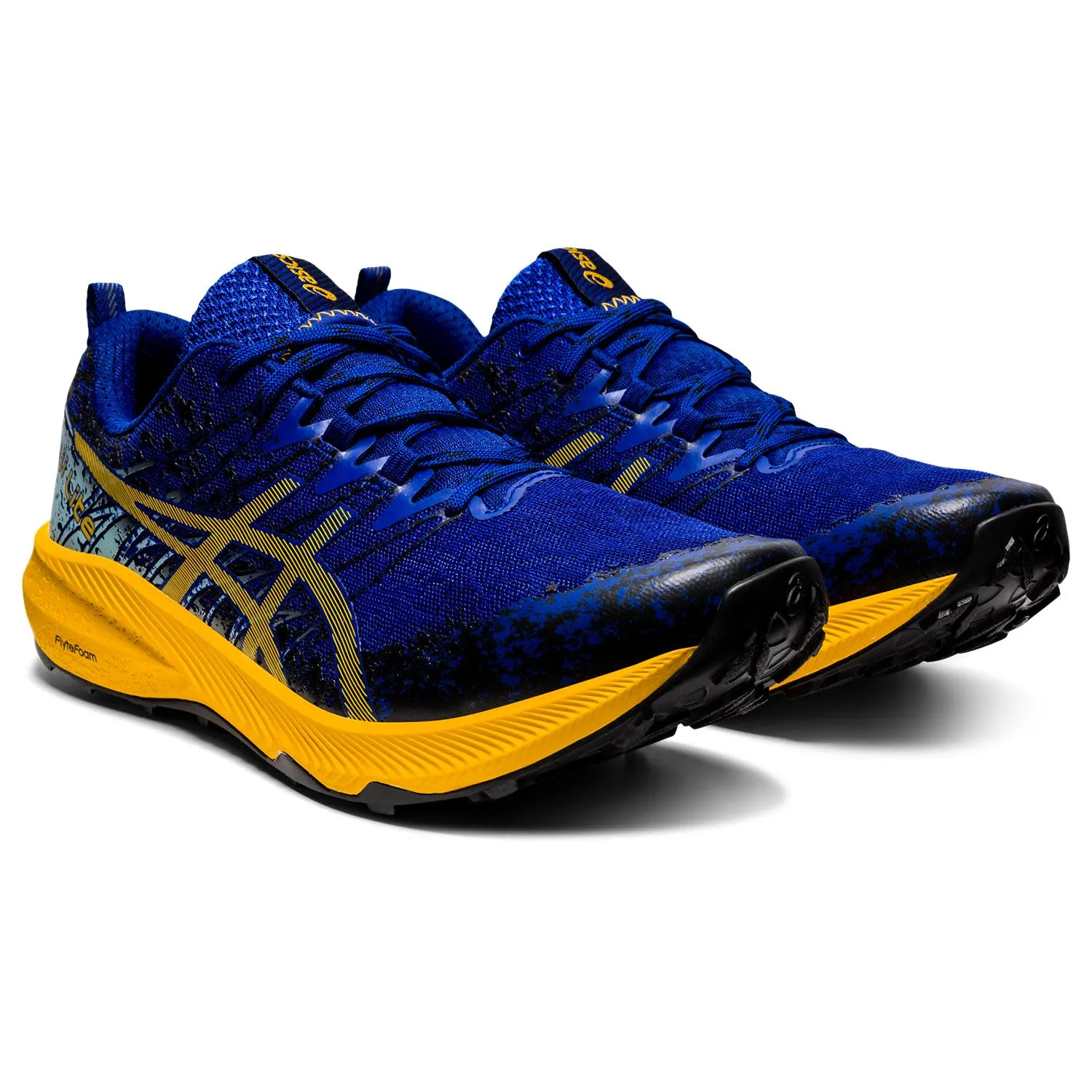 Asics Men's Fuji Lite 2 Monaco Blue/Sunflower | Buy Asics Men's Fuji Lite 2 Monaco Blue/Sunflower here | Outnorth