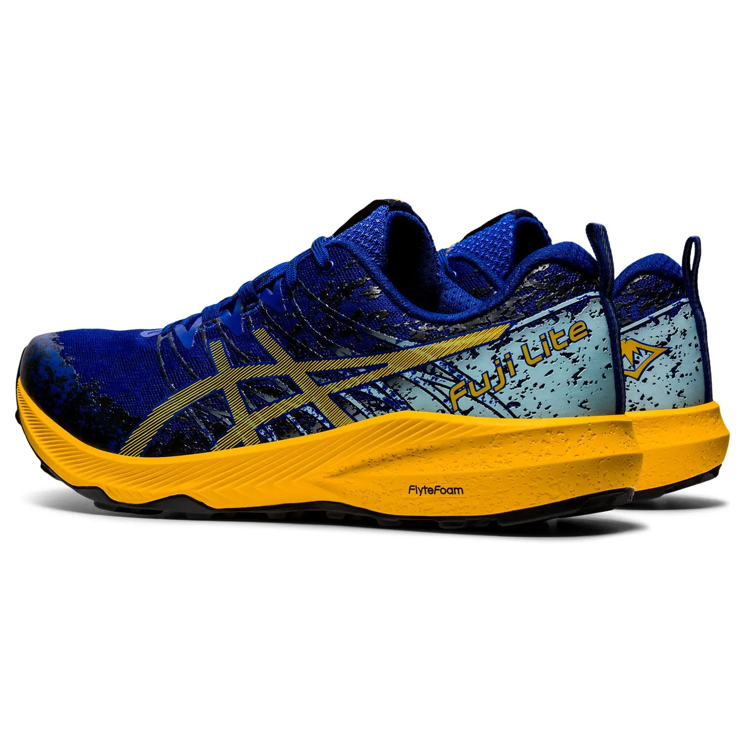 Asics Men's Fuji Lite 2 Monaco Blue/Sunflower | Buy Asics Men's Fuji Lite 2 Monaco Blue/Sunflower here | Outnorth