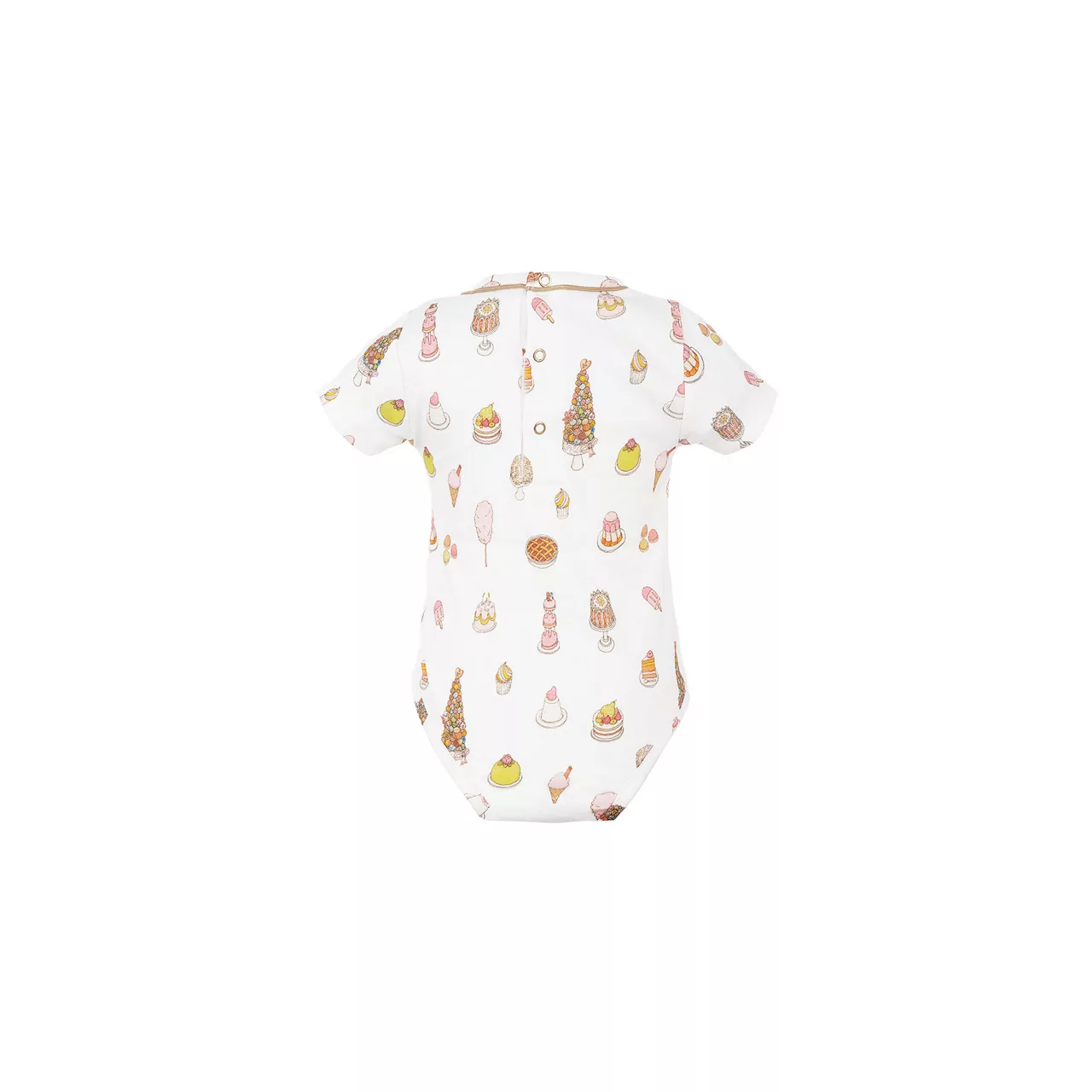 ATELIER CHOUX Sweetie Pie Romper - White