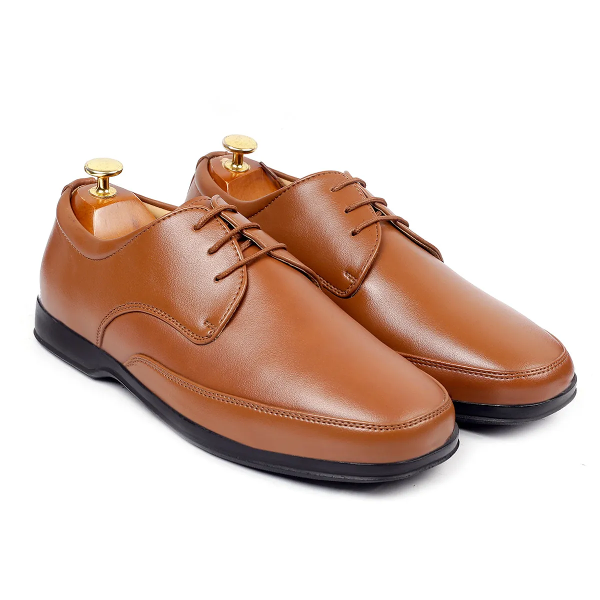 Bacca Bucci BOLTON Men Plus Size Formal lace-up Shoes with Superior Comfort (UK-11 to 13)