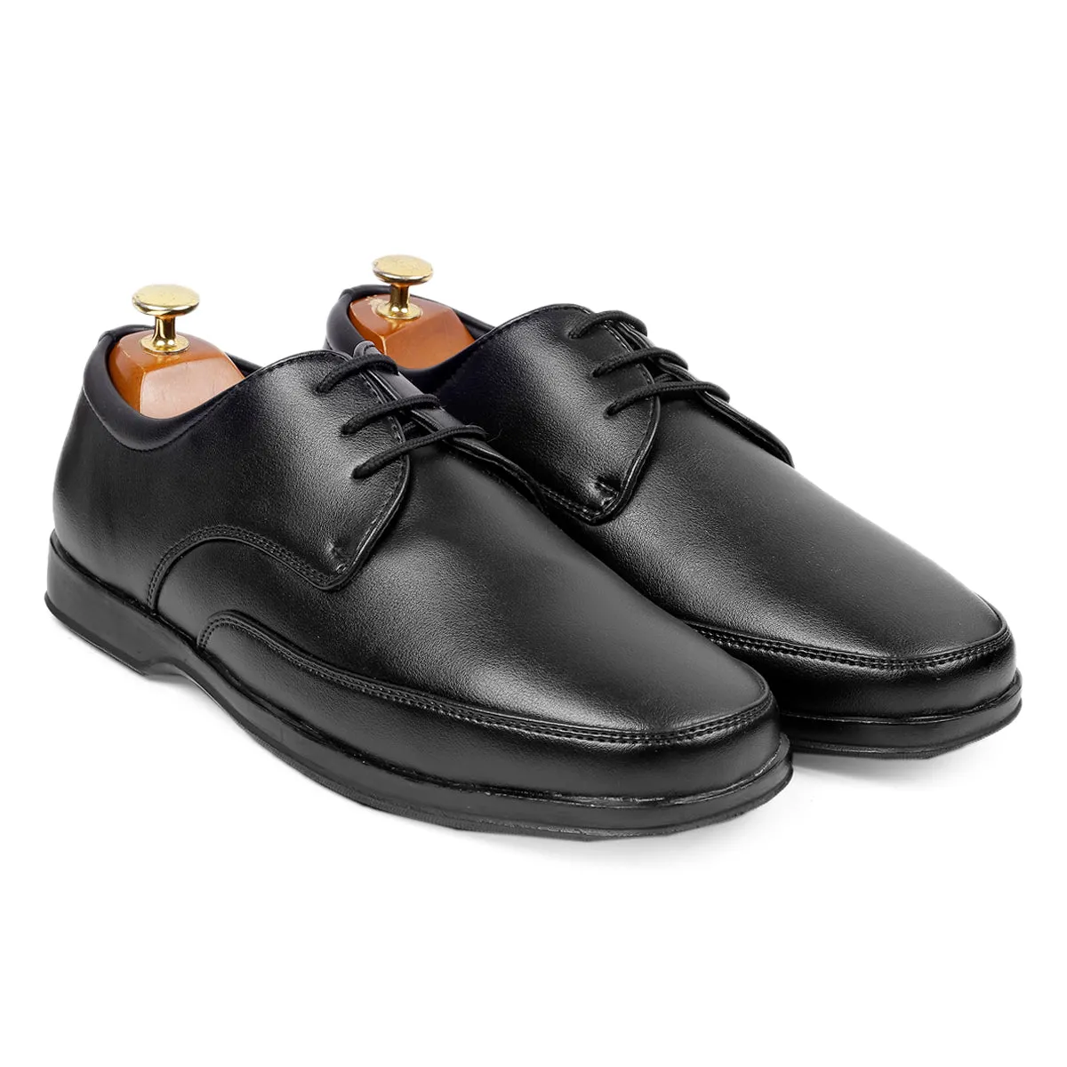 Bacca Bucci BOLTON Men Plus Size Formal lace-up Shoes with Superior Comfort (UK-11 to 13)