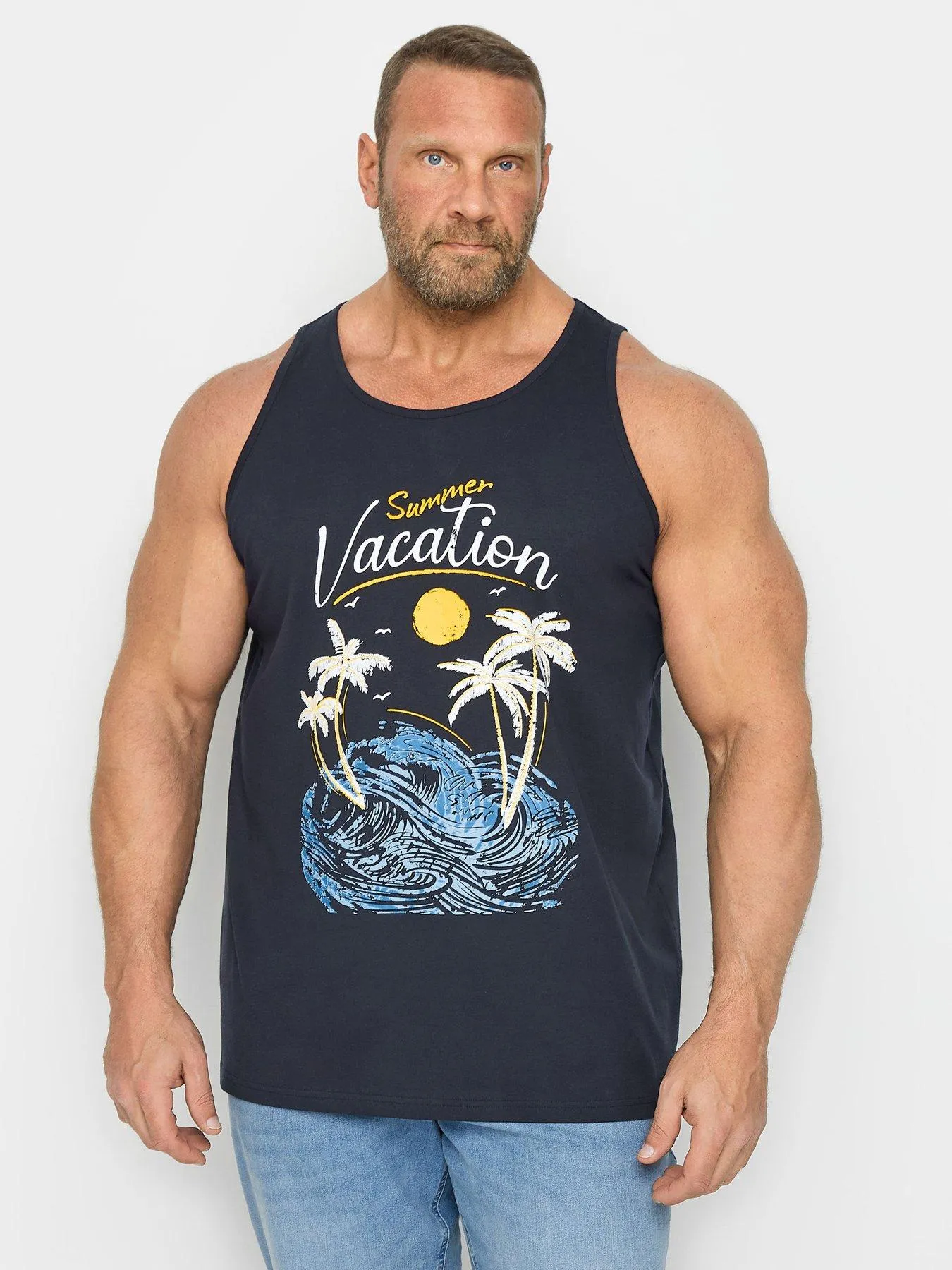 BadRhino Br Summer Vacation Vest - Navy