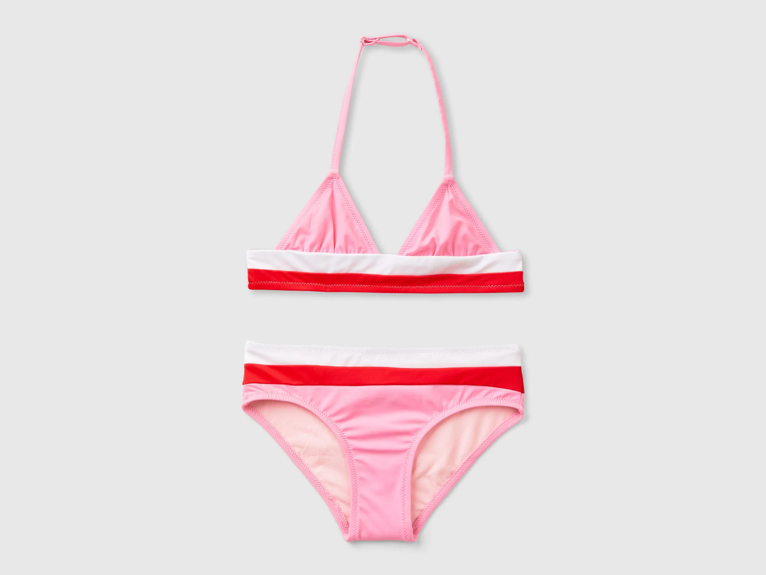 Bikini in ECONYL® - Pink | Benetton