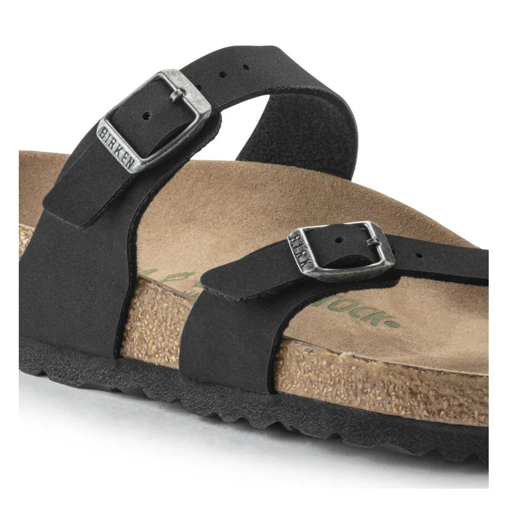 Birkenstock Mayari Vegan Black Birkibuc Women’s Sandals (Regular)