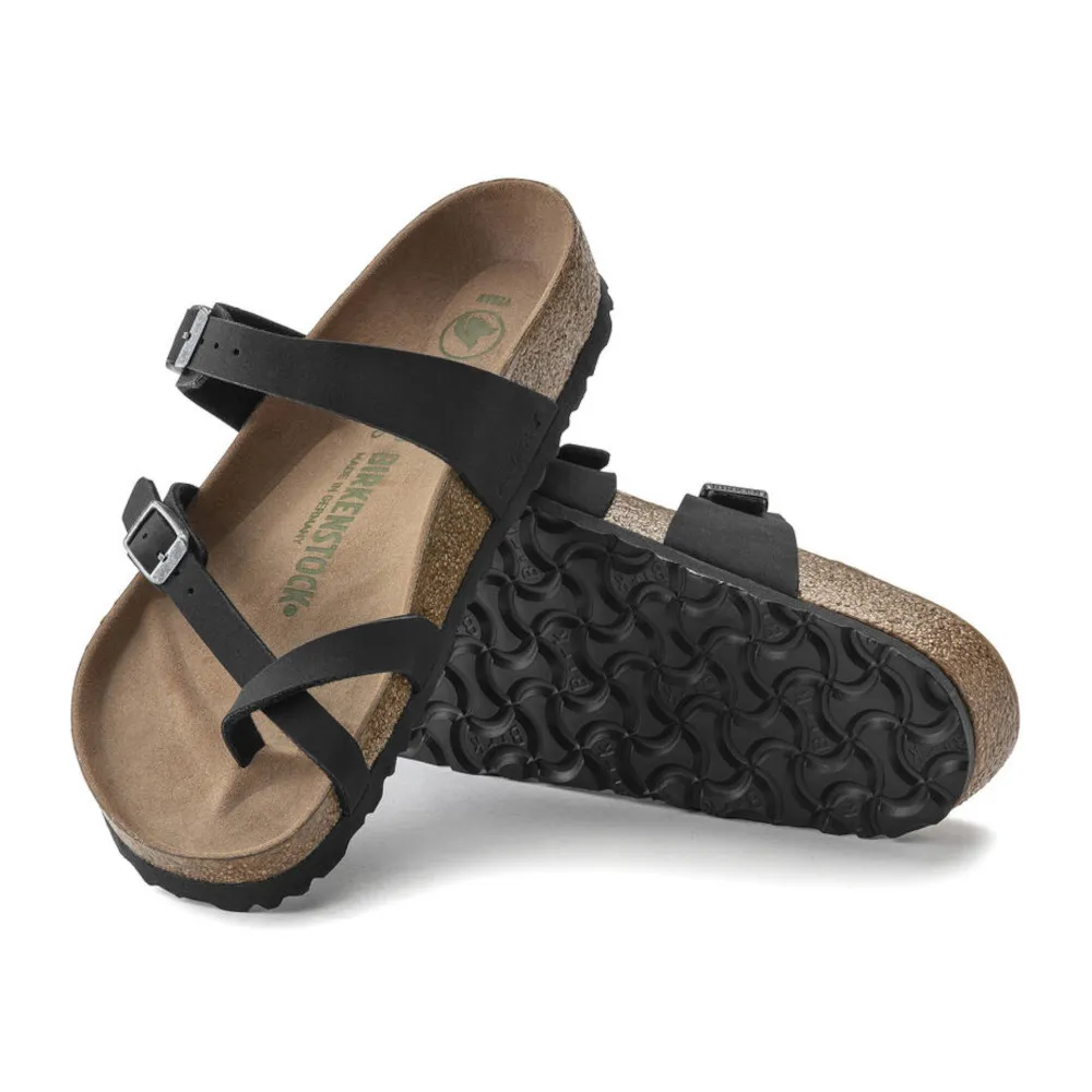 Birkenstock Mayari Vegan Black Birkibuc Women’s Sandals (Regular)