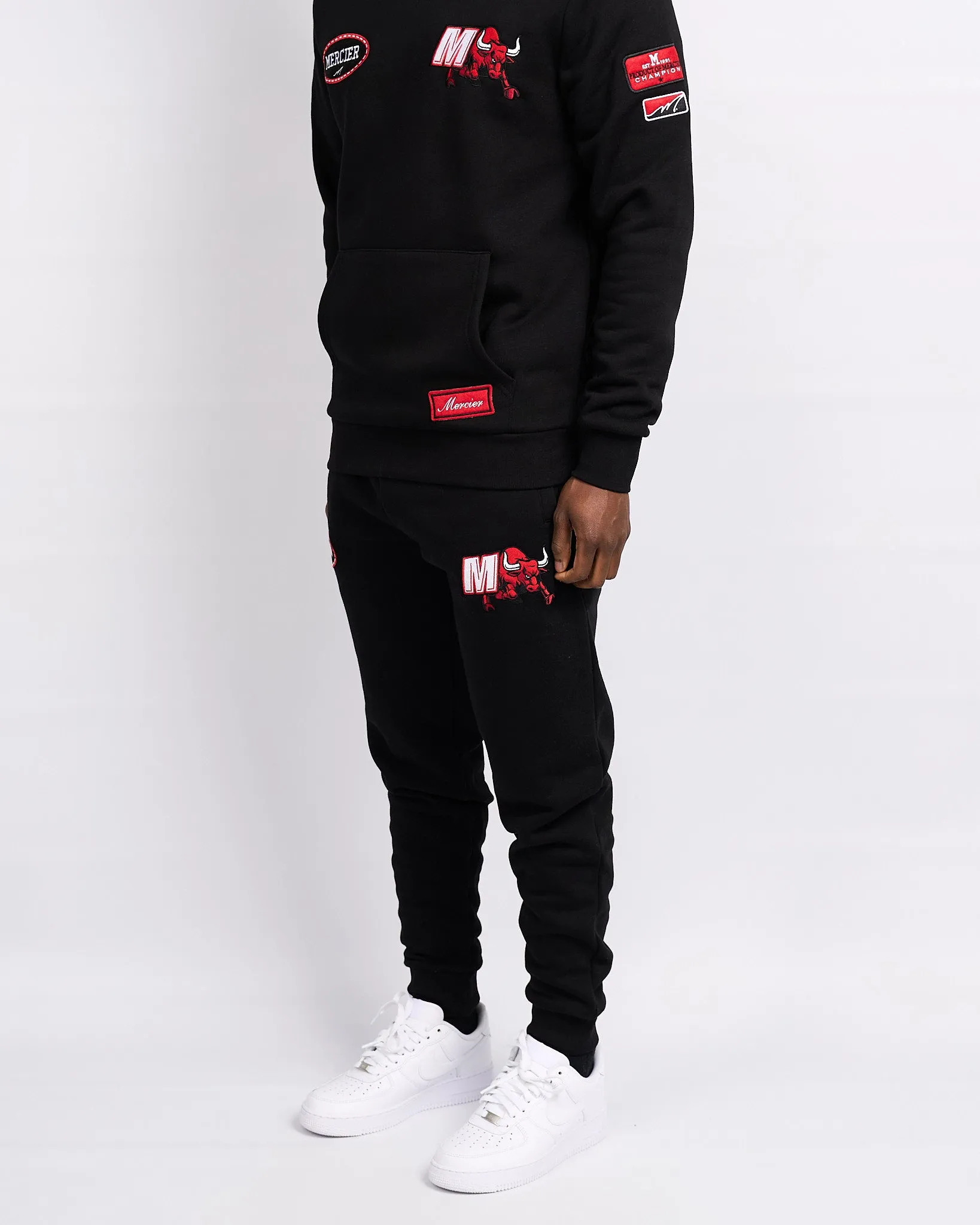 Black Red Empire Joggers