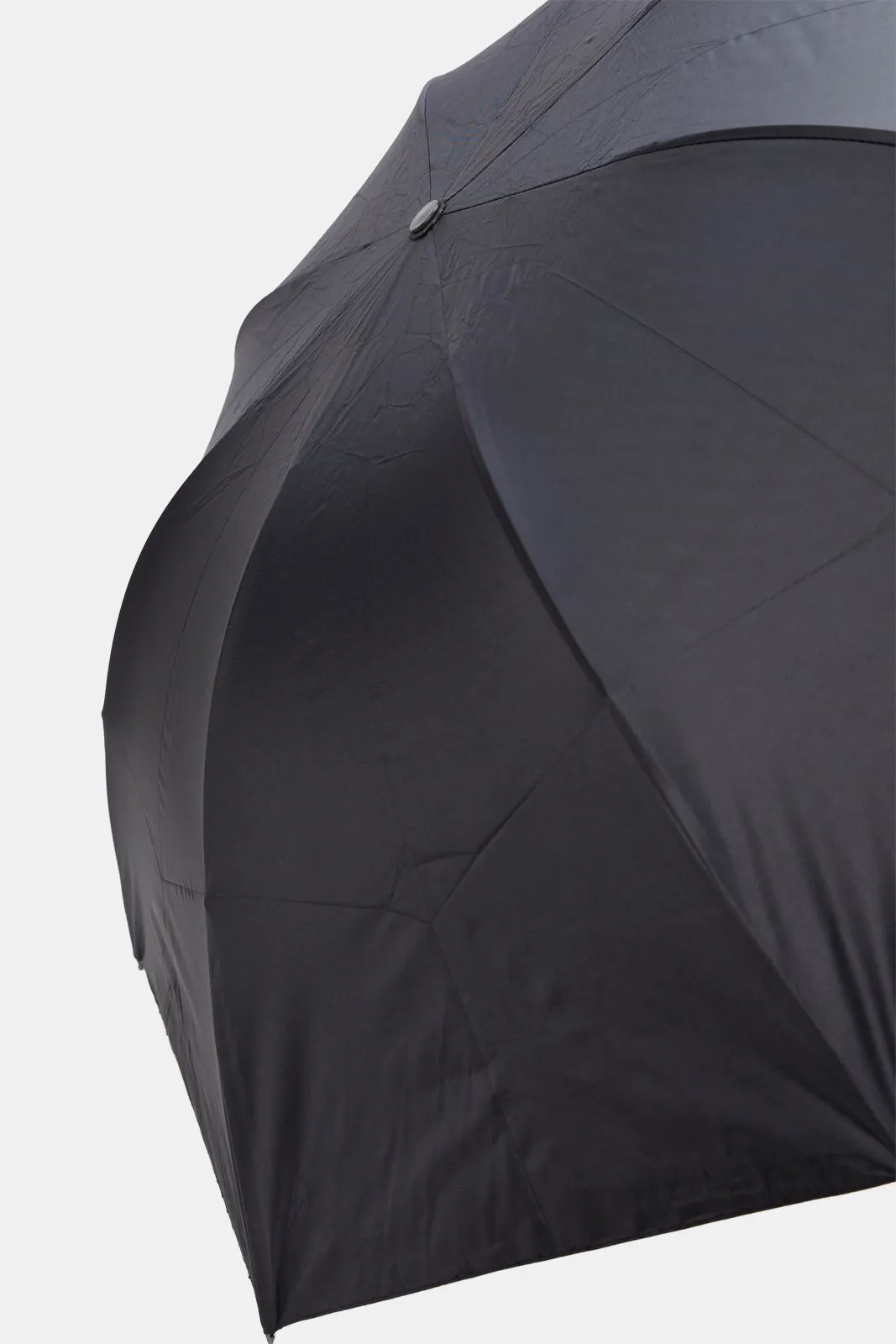 Black Solid Foldable Umbrella