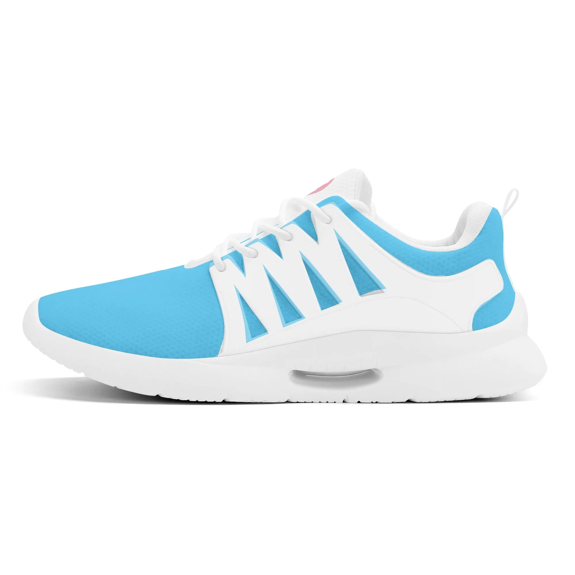 Blue Pink White Vive l'Paris Pride All-Over Lightweight Gym Sneakers