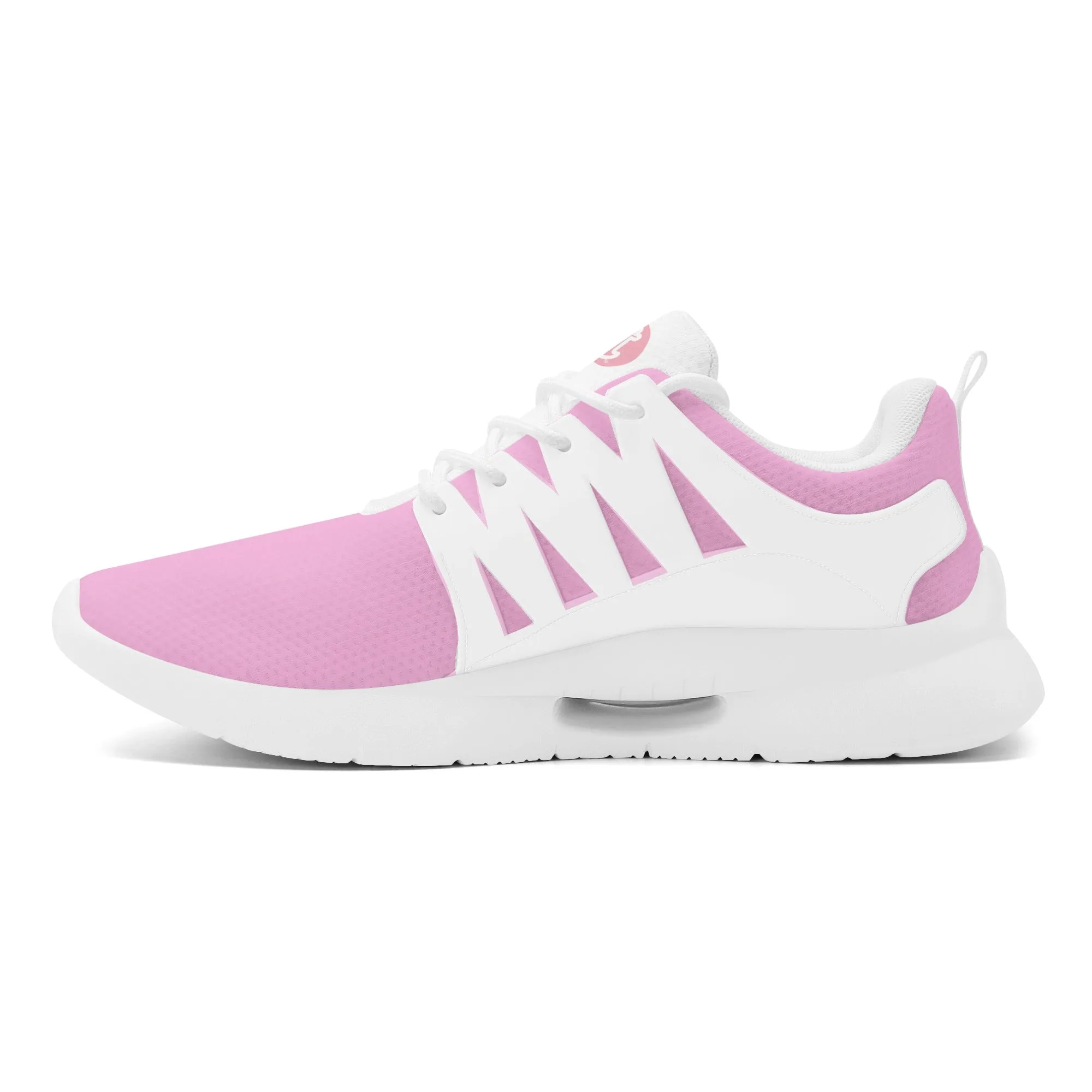 Blue Pink White Vive l'Paris Pride All-Over Lightweight Gym Sneakers