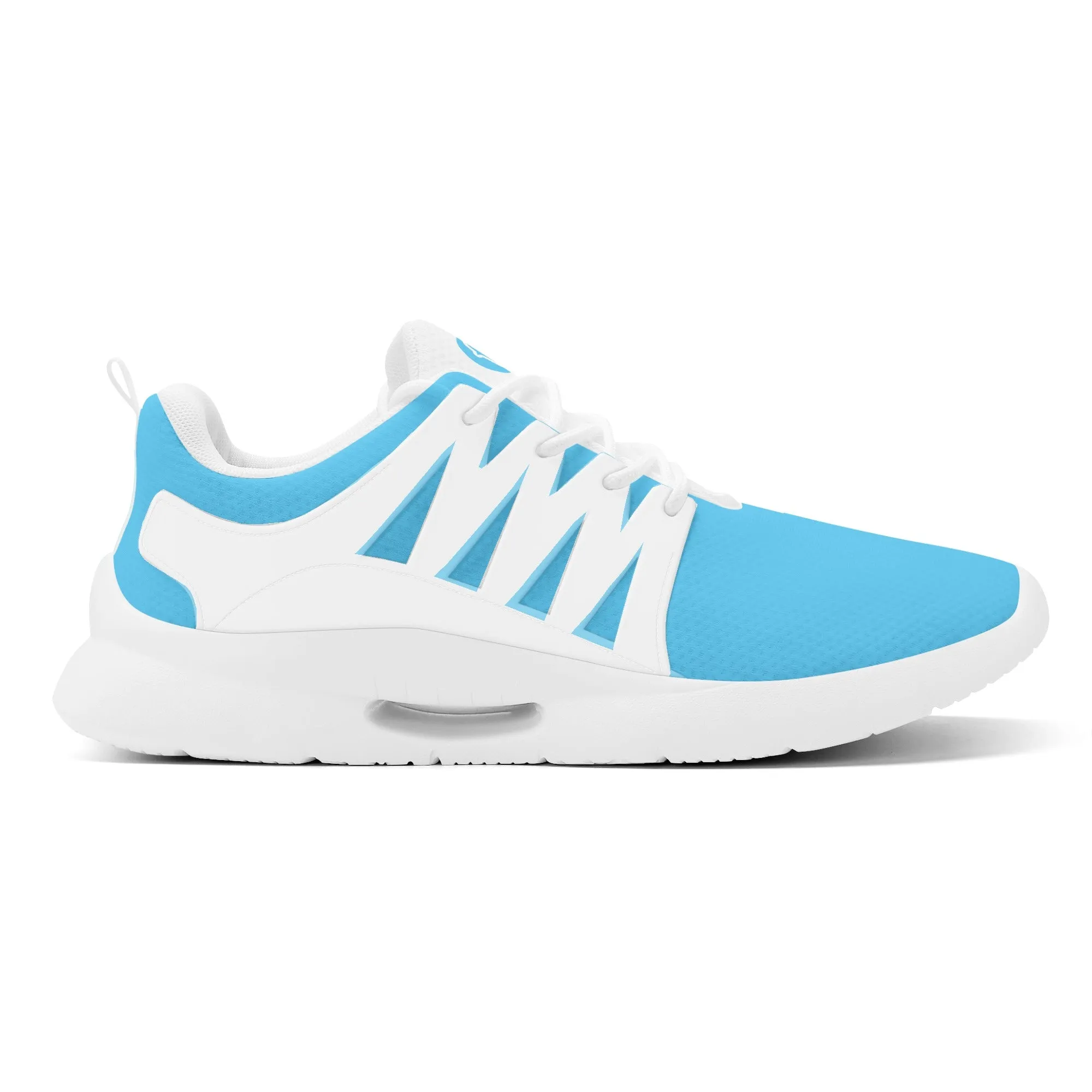 Blue Pink White Vive l'Paris Pride All-Over Lightweight Gym Sneakers