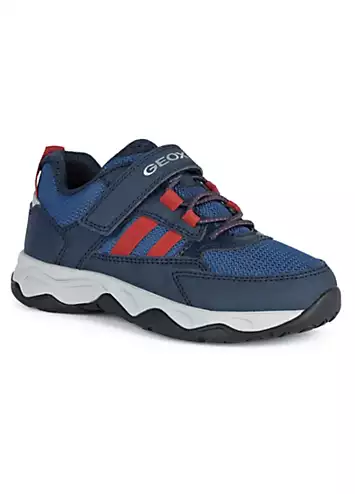 Boys Calco Trainers by Geox | Look Again