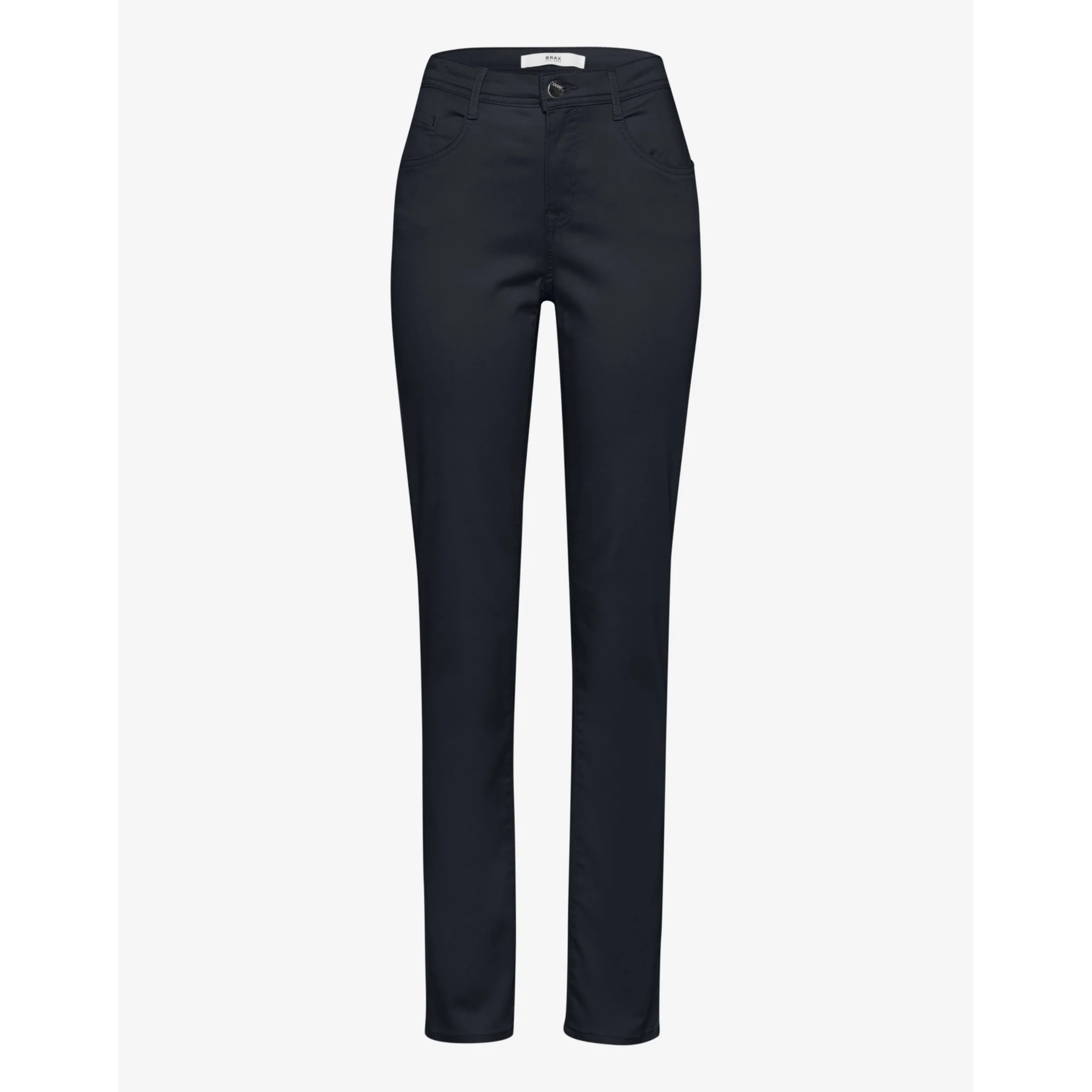 Brax Mary Five-pocket stretch trousers made from sateen Navy 71-1707