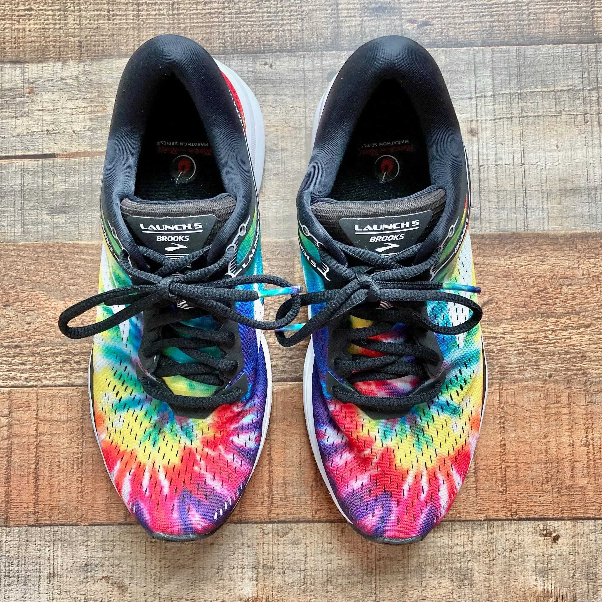 Brooks Launch 5 Marathon Series Tie-Dye Sneakers- Size 7.5 (BRAND NEW CONDITION)