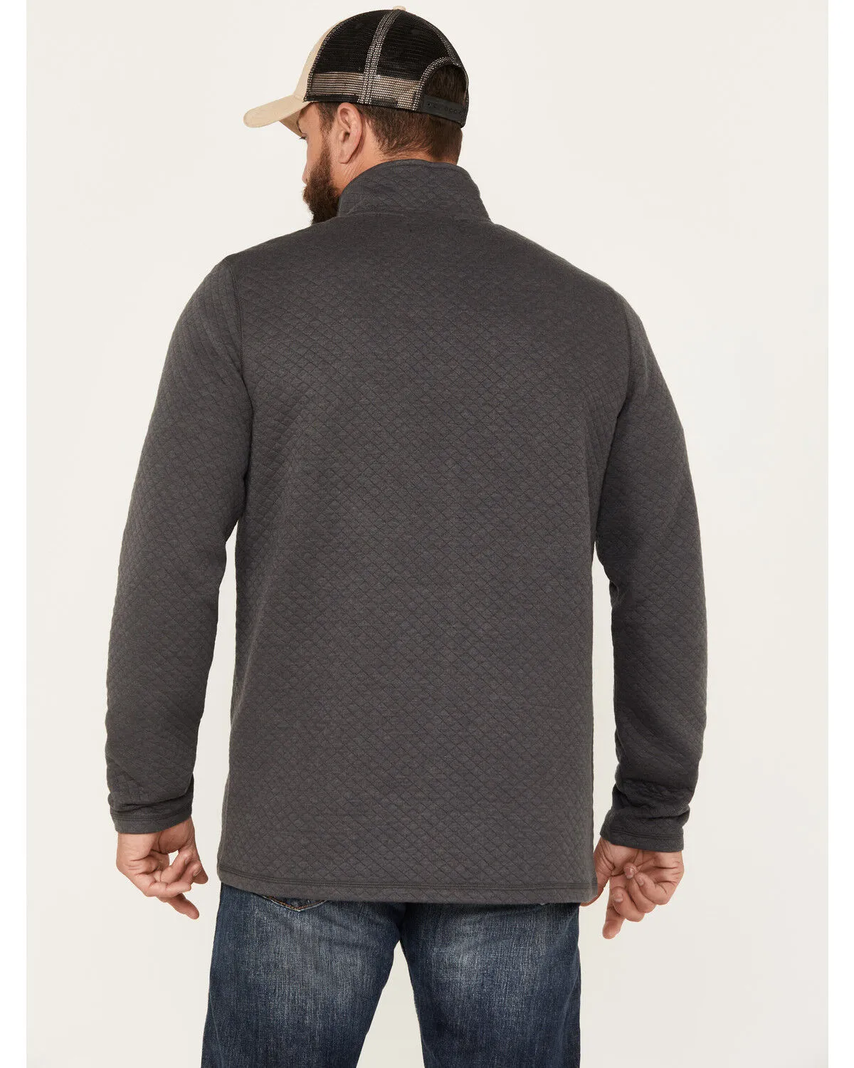 Brothers and Sons Men's Button Mock Pullover