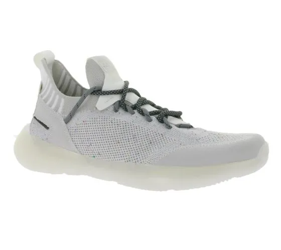 BULLBOXER sneakers da donna e da uomo in look lavorato a maglia 069X28278A WHLG bianco