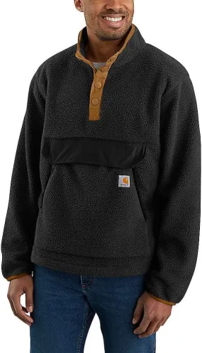 Carhartt Men's Relaxed Fit Fleece Pullover Black | Buy Carhartt Men's Relaxed Fit Fleece Pullover Black here | Outnort