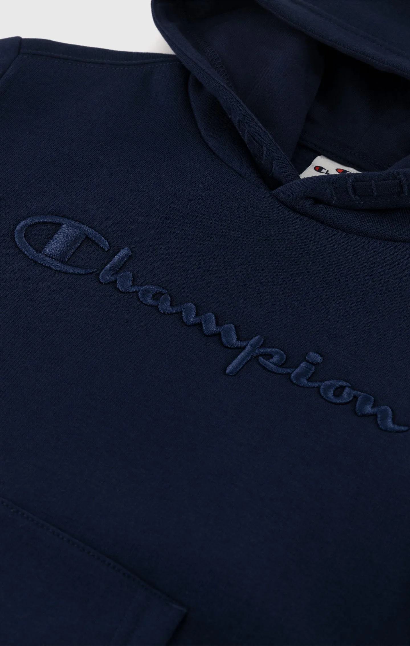 Champion Icons Dark Blue Boys Tonal Embroidery Hoodie