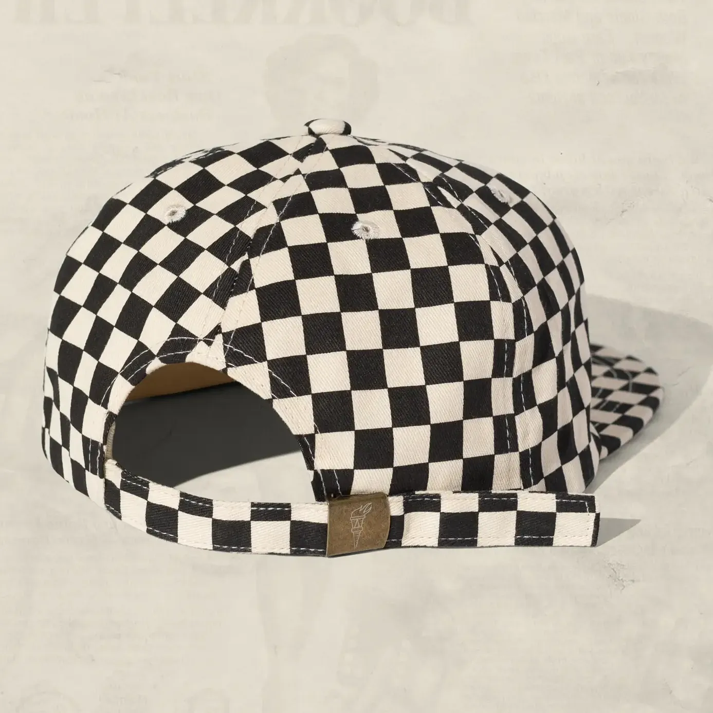 Checkerboard Field Trip Hat (Black)