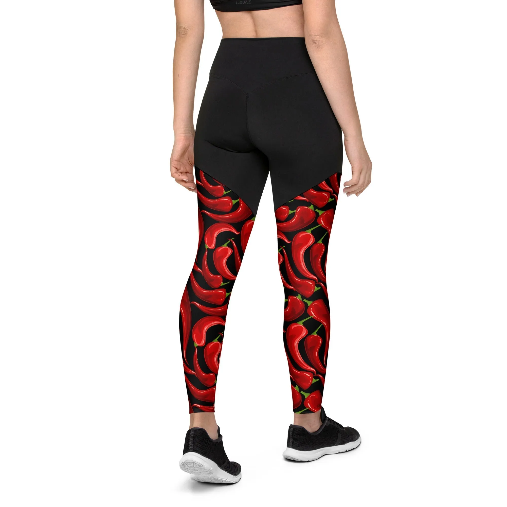 Chilli Pepper Compression Leggings