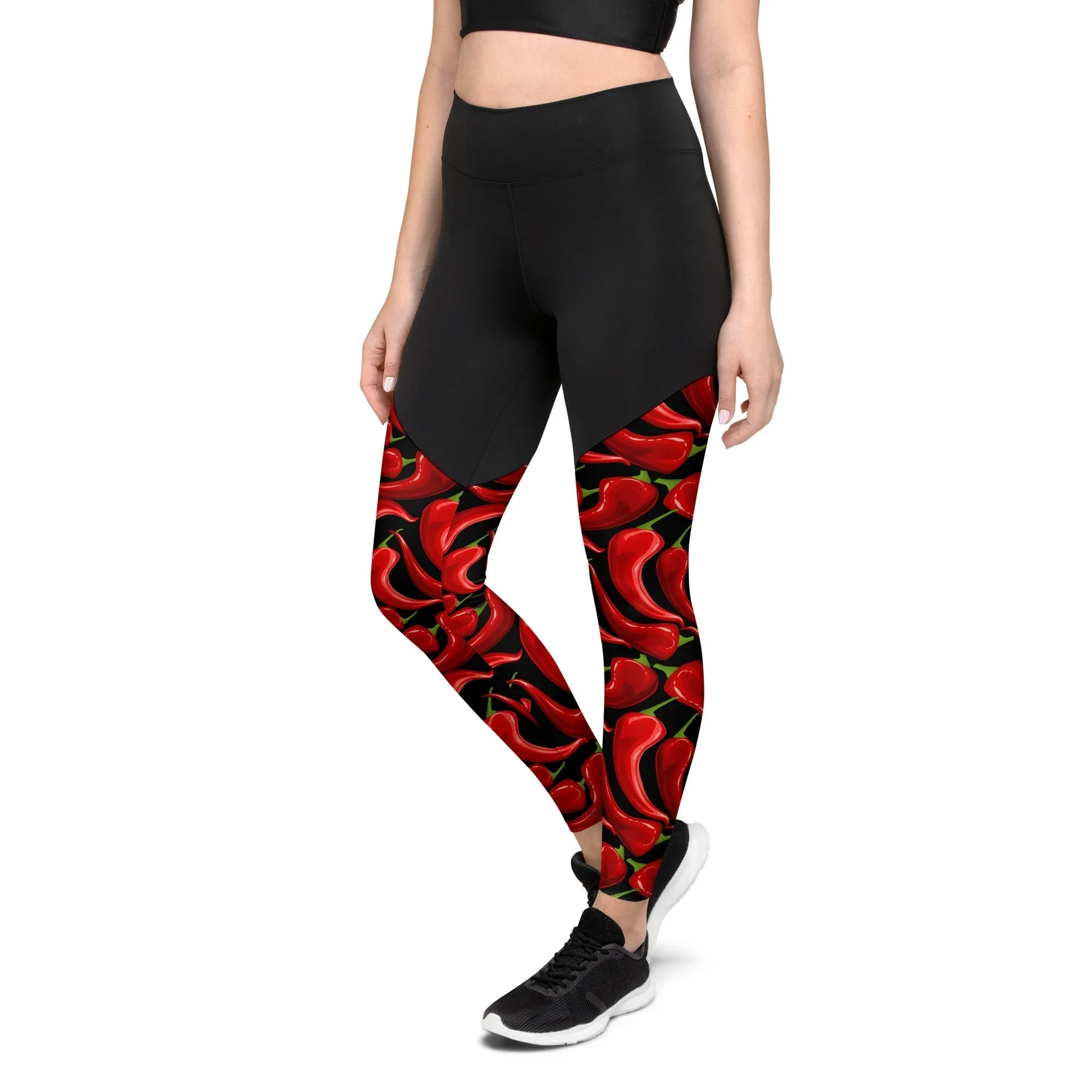 Chilli Pepper Compression Leggings