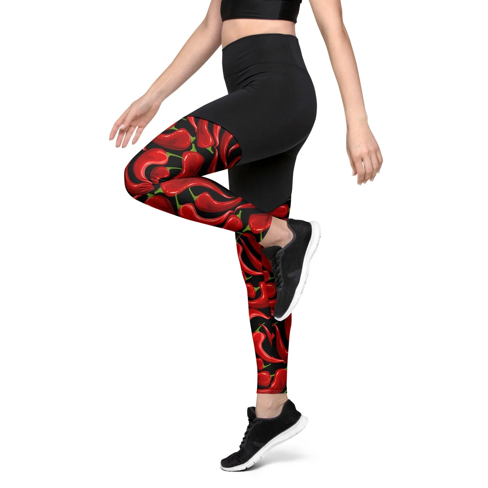 Chilli Pepper Compression Leggings