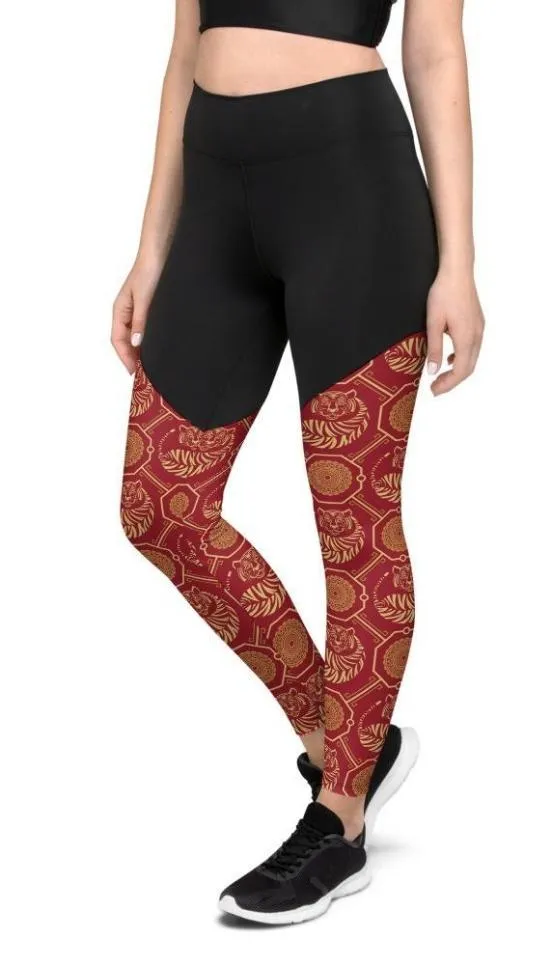 Chinese New Year Compression Leggings