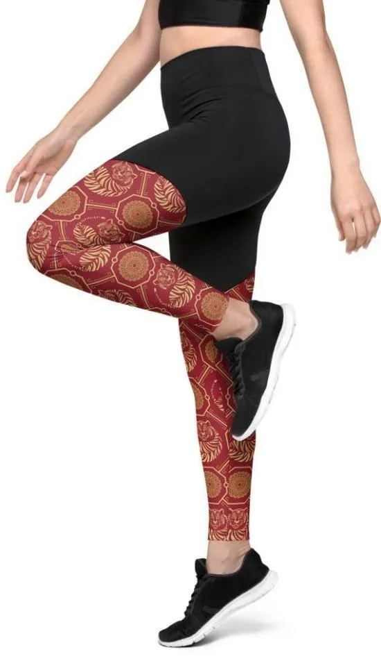 Chinese New Year Compression Leggings