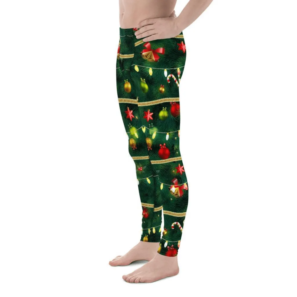 Christmas Tree Men's Leggings