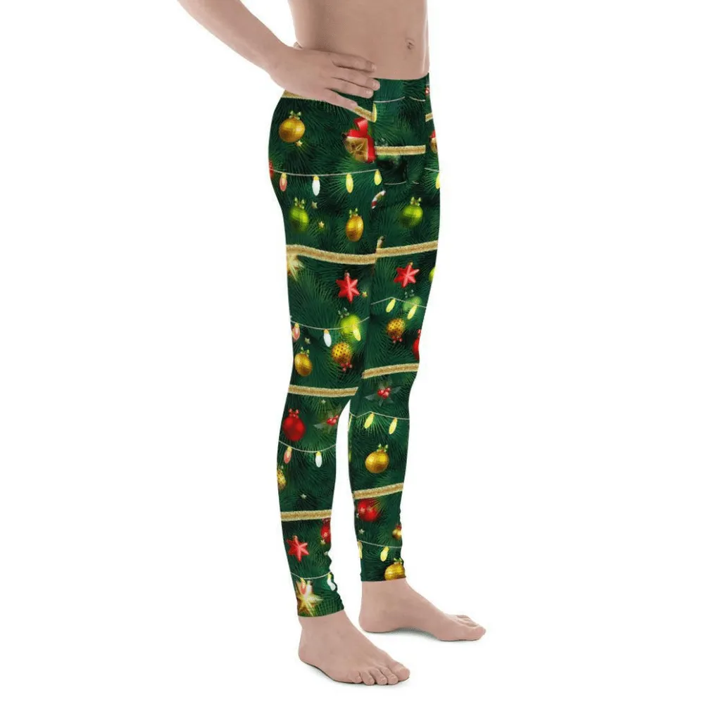 Christmas Tree Men's Leggings