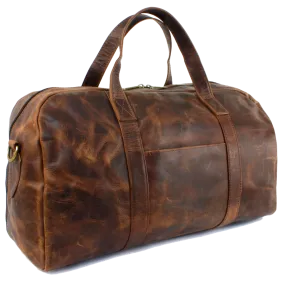 Columbian Distressed Leather Under-Seat Club Bag 771-20302