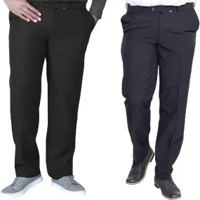 D555 Mens Max Big & Tall Kingsize Xtenda Waist Trousers