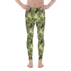 Dachshund Camo Men's Leggings