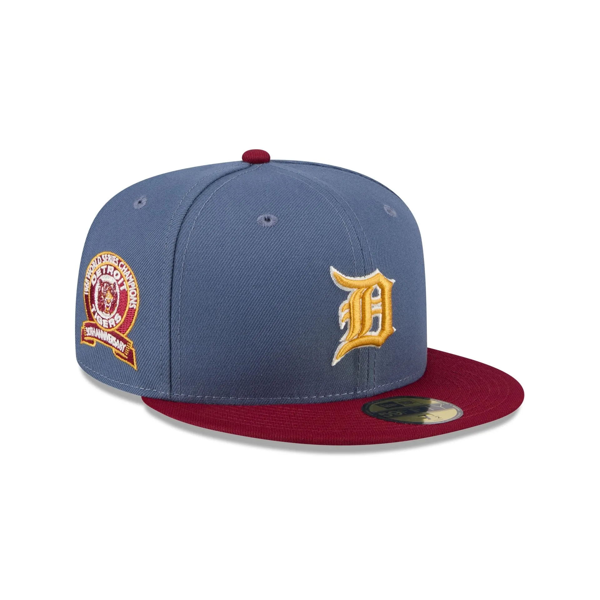 Detroit Tigers Deep Blue 59FIFTY Fitted Hat