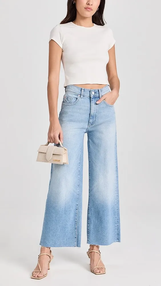 DL1961   Hepburn Wide Leg: High Rise Vintage Jeans 