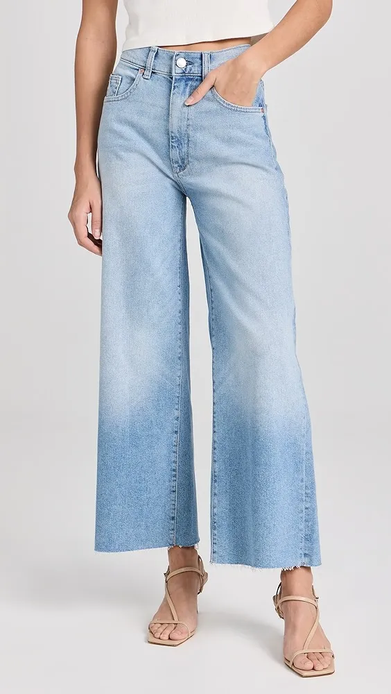 DL1961   Hepburn Wide Leg: High Rise Vintage Jeans 