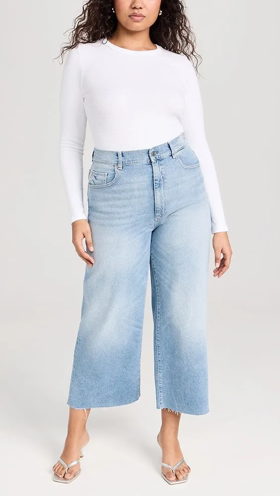 DL1961   Hepburn Wide Leg: High Rise Vintage Jeans 