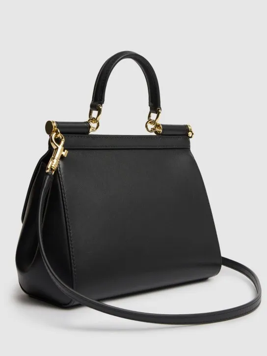 Dolce&Gabbana   Medium Sicily Dauphine leather bag 